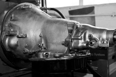 Automotive transmission component close-up