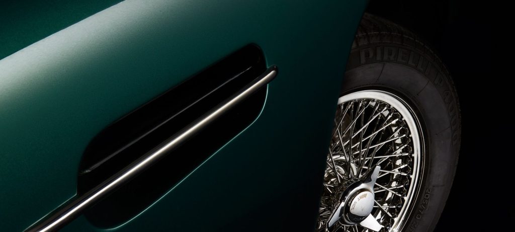 Car door and wire wheel